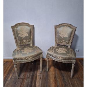 Pair Of Antique Louis XVI Style Chairs