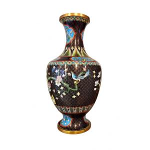 Vaas Cloisonnés Chinois Vintage