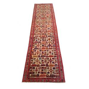 Vintage Hand Knotted Kharabigh Rug