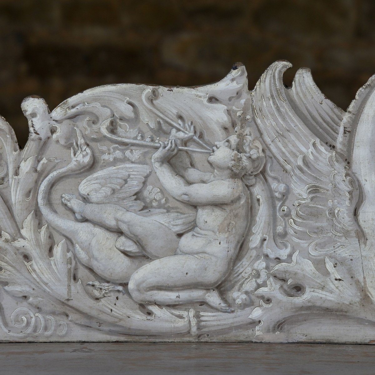 Pair Of Benches From Villa Suvera With Coat Of Arms Of The Lucchesi Palli Family, Siena, 1847-photo-5