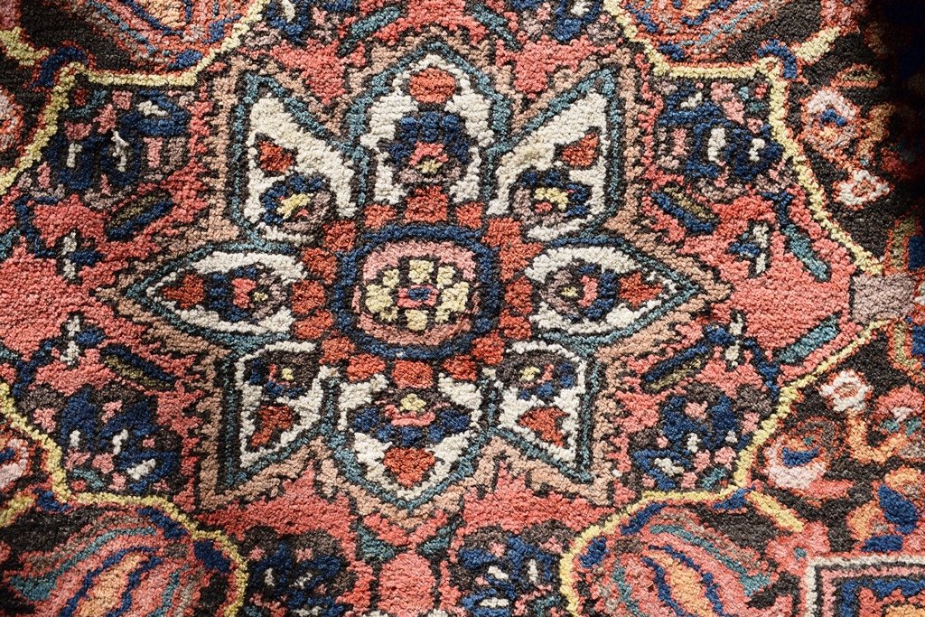 Large Persian Hamadan Rug-photo-4