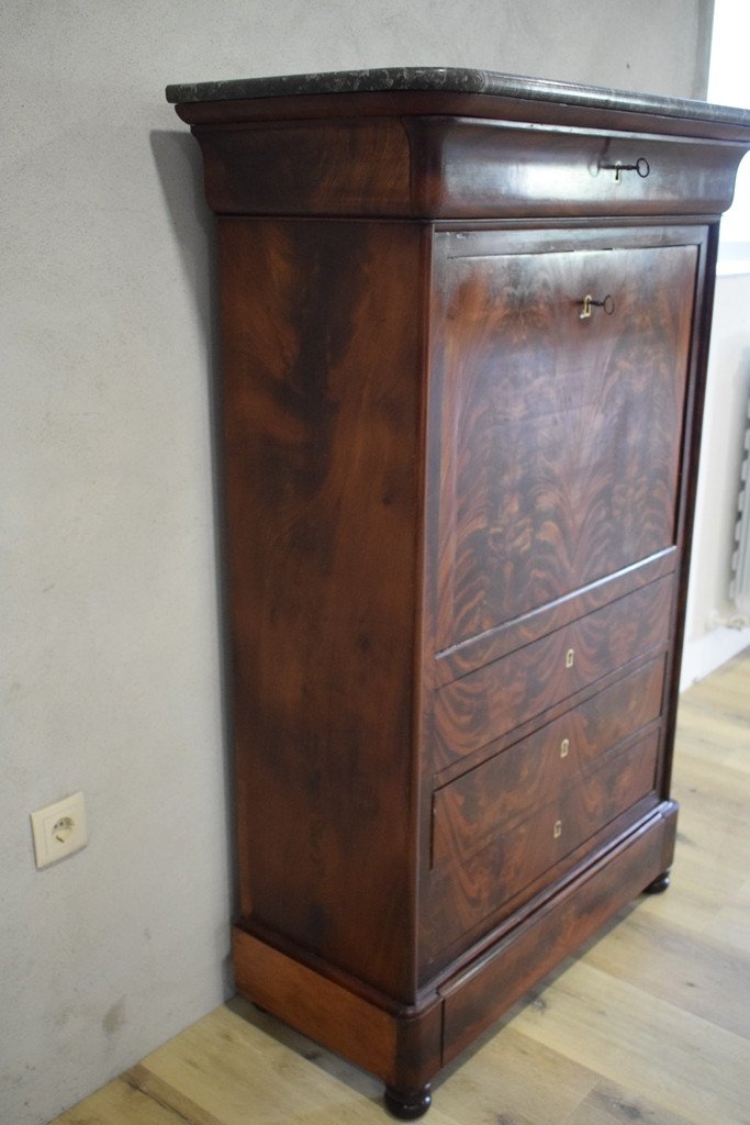 Louis Philippe Mahogany Secretary-photo-4