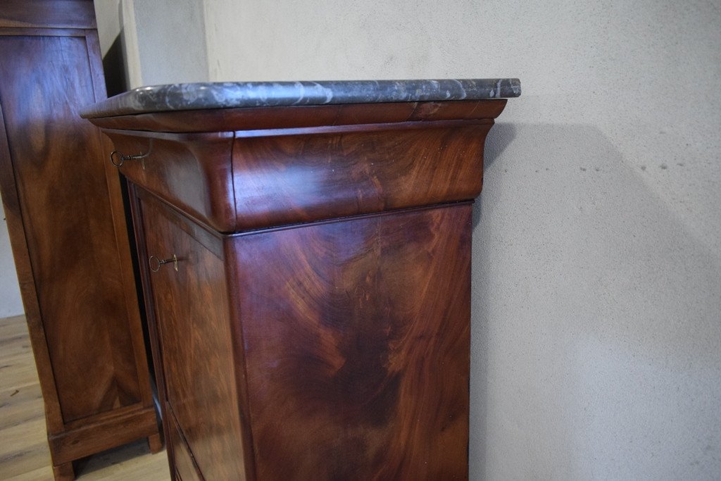 Louis Philippe Mahogany Secretary-photo-2