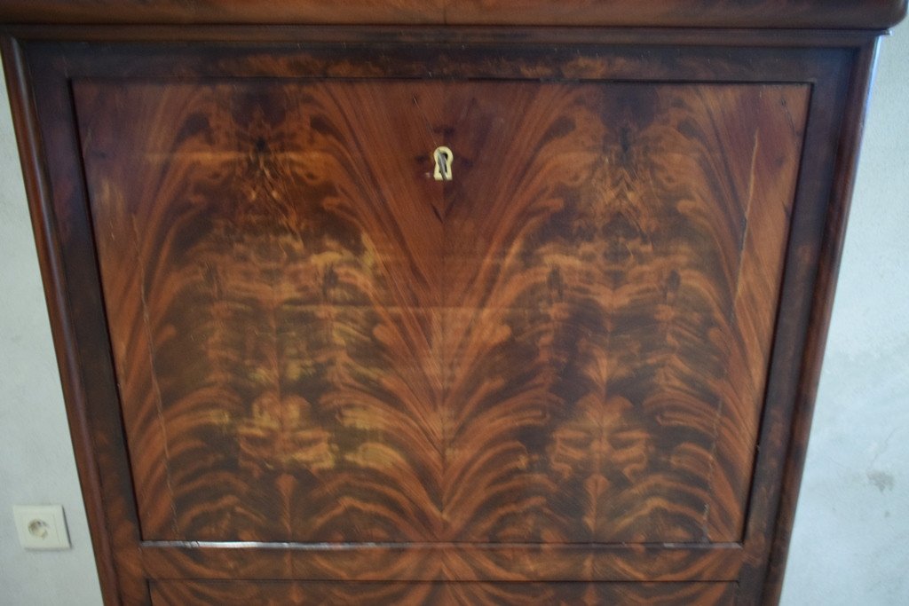 Louis Philippe Mahogany Secretary-photo-3