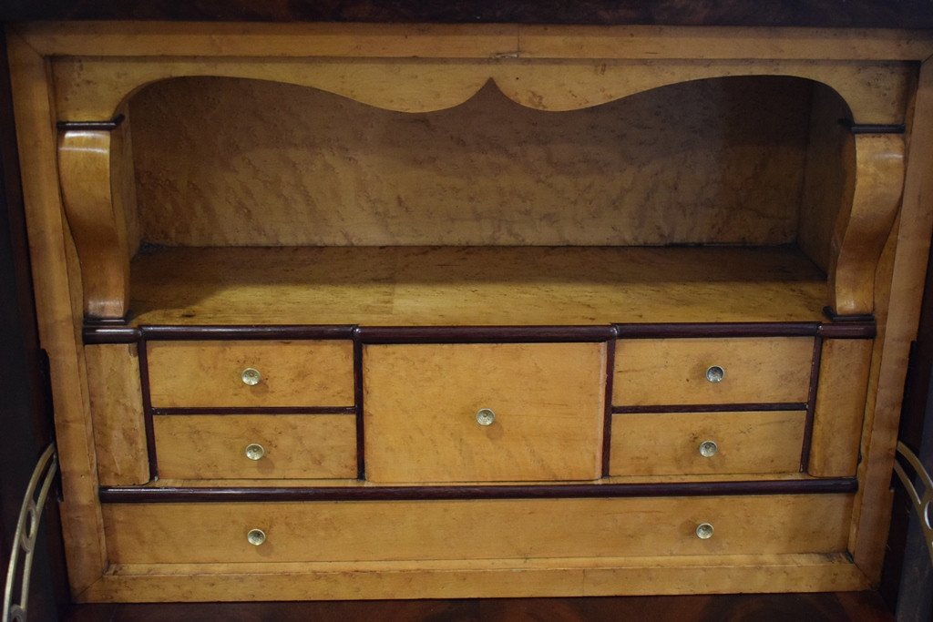 Louis Philippe Mahogany Secretary-photo-5