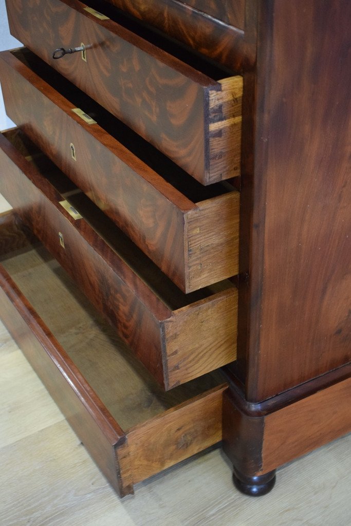 Louis Philippe Mahogany Secretary-photo-8