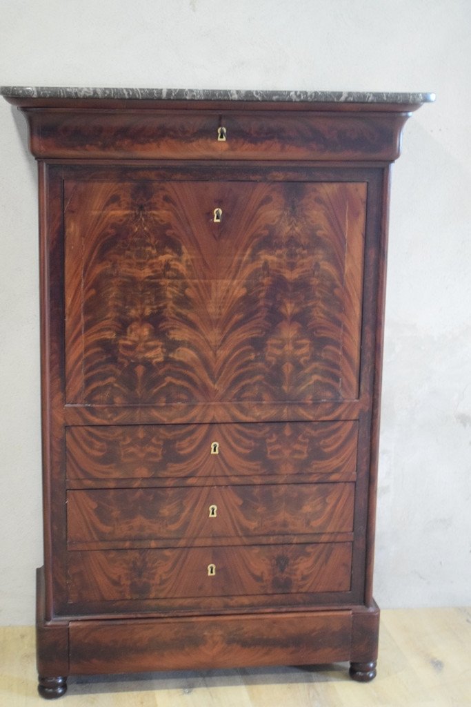 Louis Philippe Mahogany Secretary