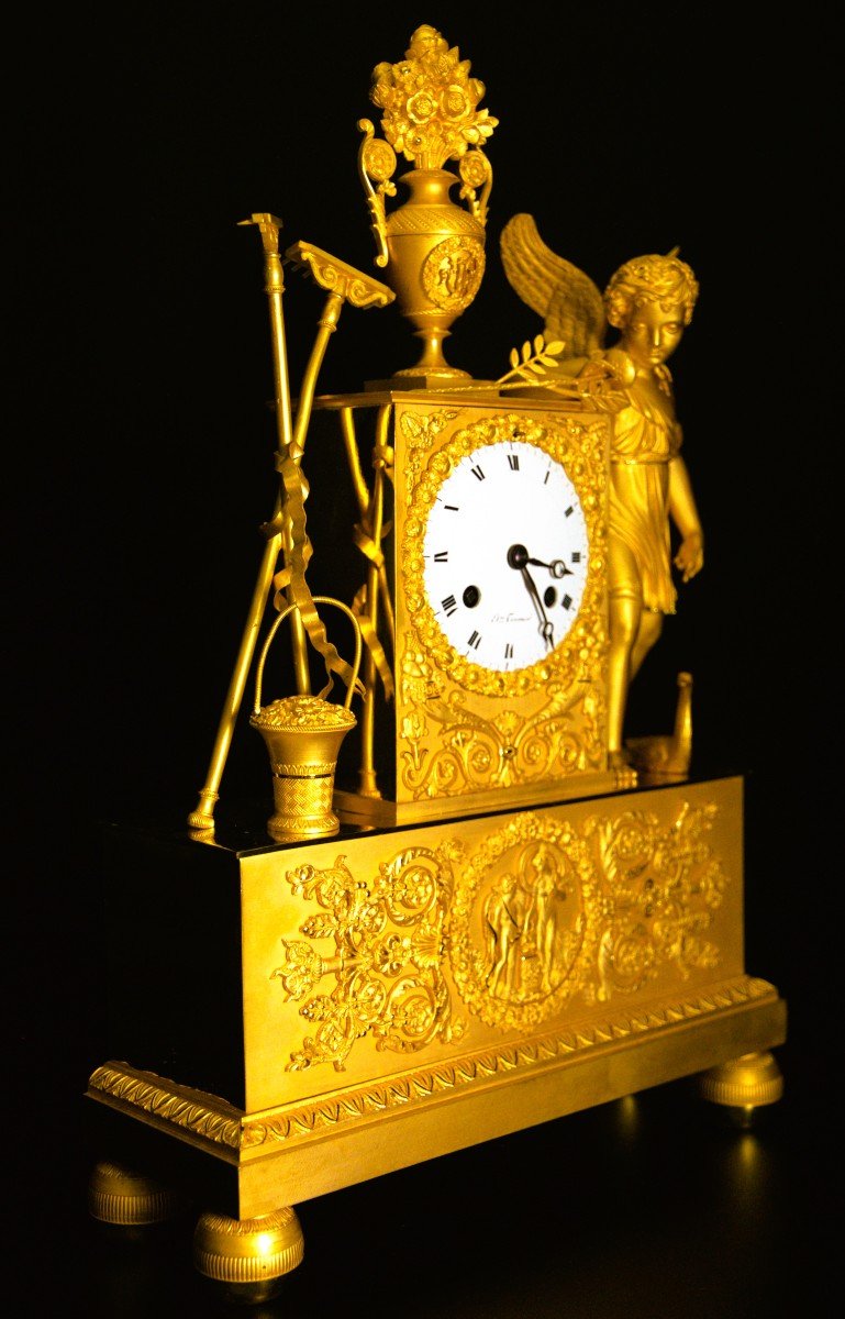  Empire Clock Frankrijk Anno 1810-1820-photo-2