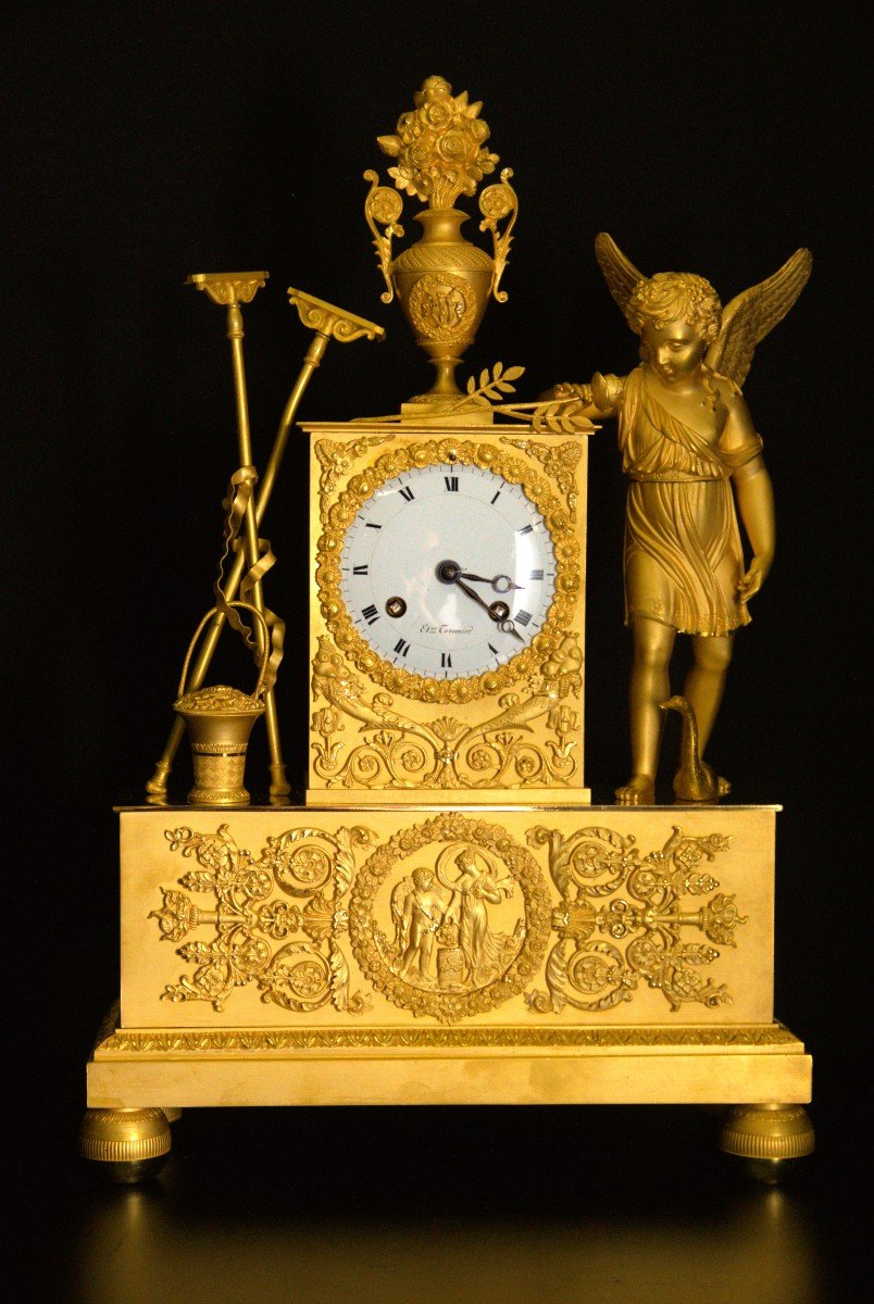  Empire Clock Frankrijk Anno 1810-1820