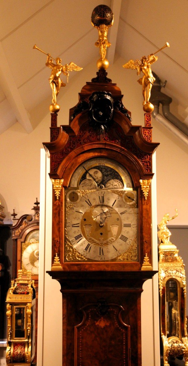 Pendule De Parquet, 1750 Pays-bas-photo-3