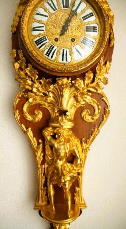 Cartel Wall Clock - France 1850s-1860s-photo-4