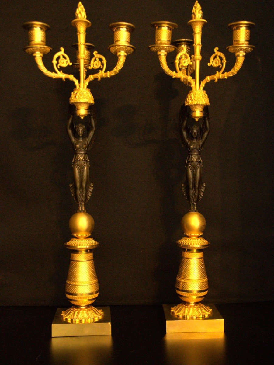 Empire Candlestick Set-photo-2