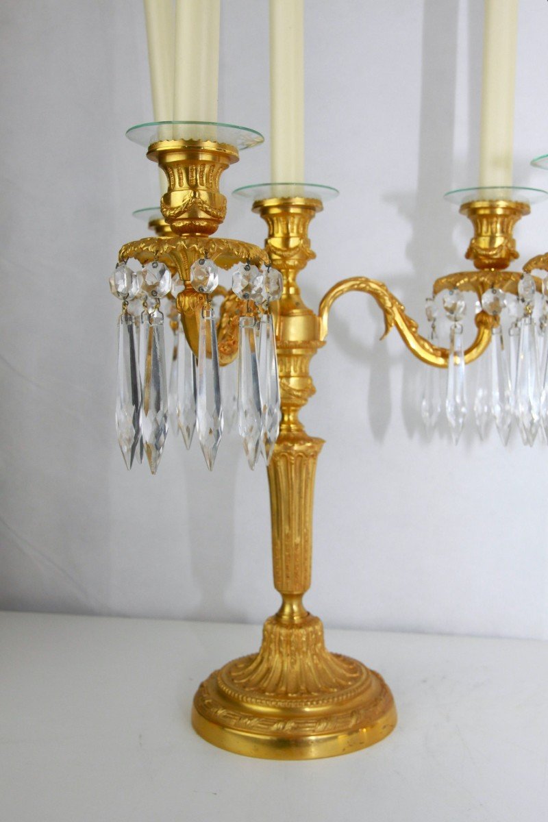 Set Of Candlesticks France In 1860-1870-photo-3