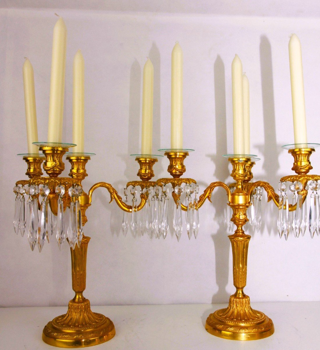 Set Of Candlesticks France In 1860-1870-photo-4