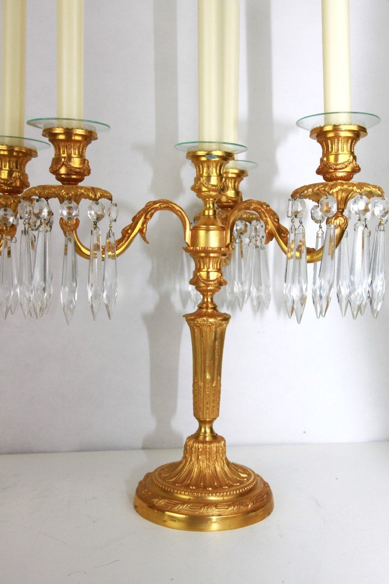 Set Of Candlesticks France In 1860-1870