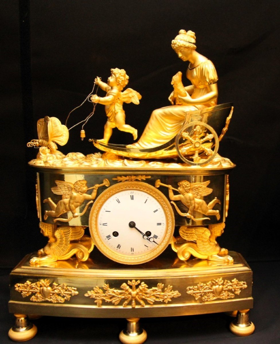 Empire Mantel Clock France 1808