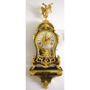 Pendule Boulle Avec Console La France Dans Les Années 1850-1860