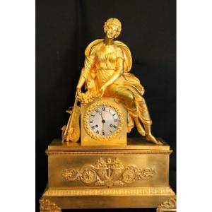 Large Mantel Clock France In The 1820s-1830s