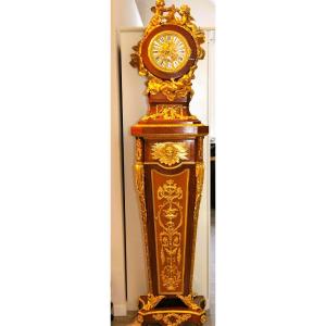 Louis XVI Style Standing Clock, French, 19th Century