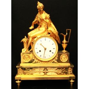 Empire Mantel Clock France In The Years 1810-1820