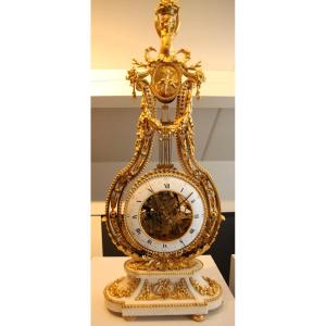  Louis XVI Lyra Clock