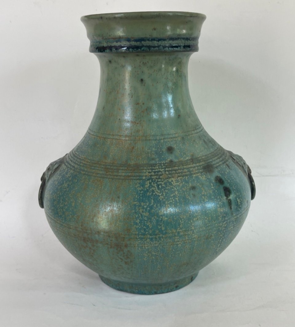  19th Century China Stoneware Vase 