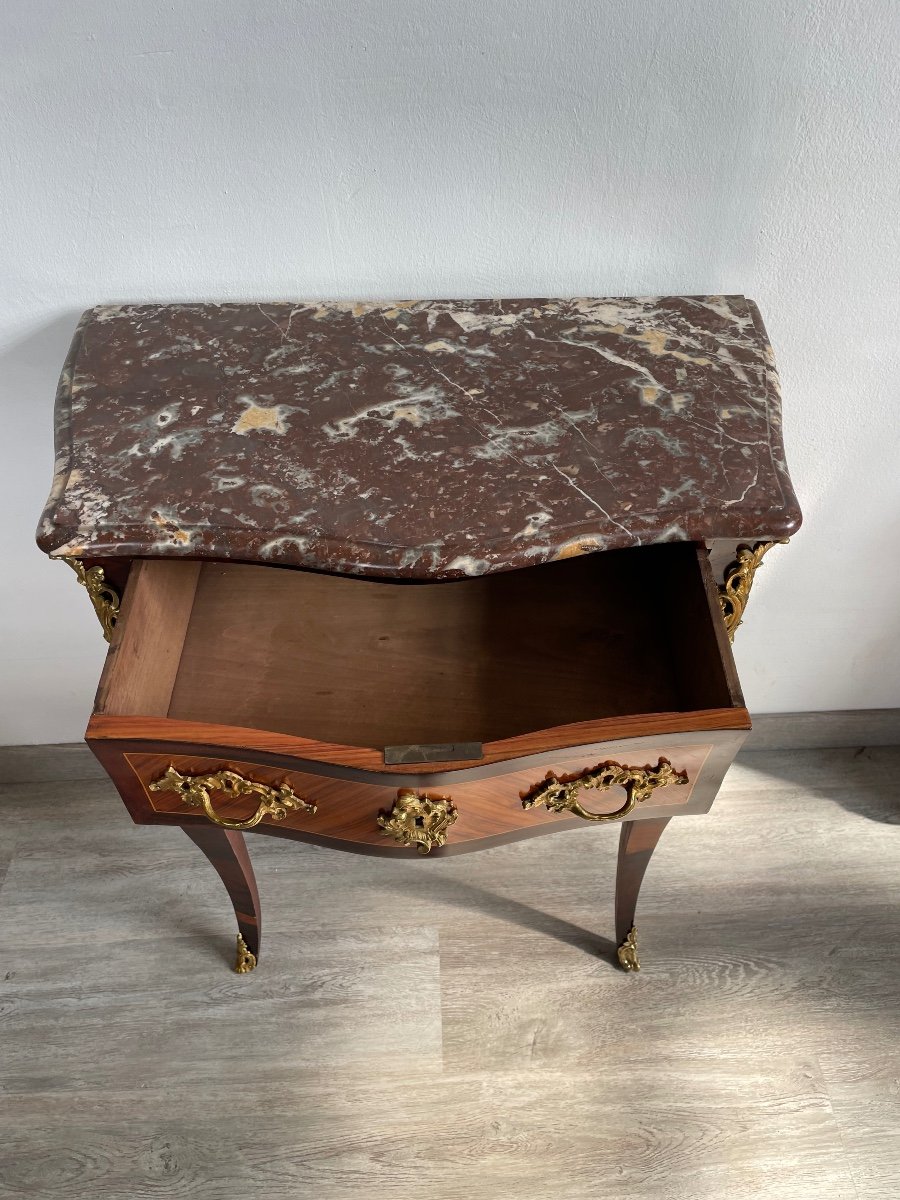 Commode d'Entre Deux De Style Louis XV-photo-1