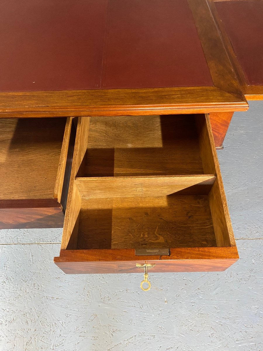 Mahogany Minister's Desk-photo-6