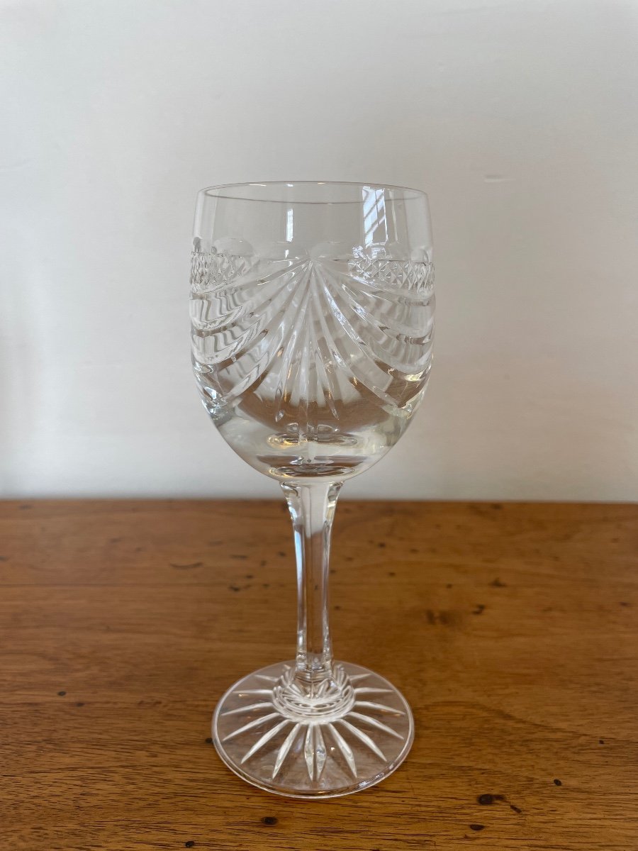 Crystal Glasses And Carafe Set-photo-3