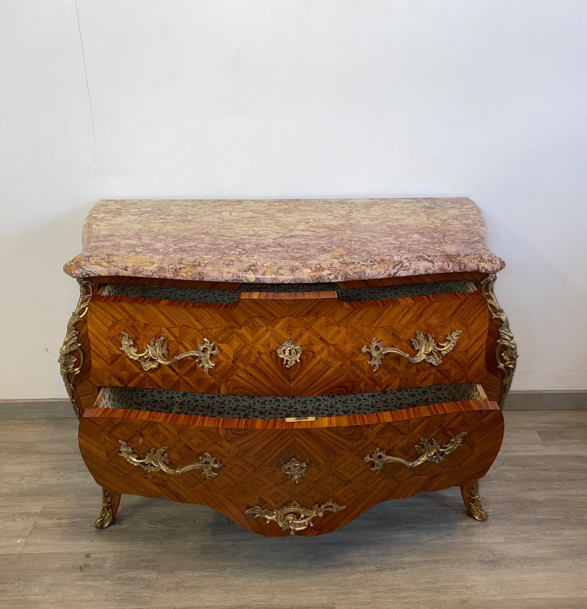 Louis XV Style Commode Stamped Mailfert-photo-4