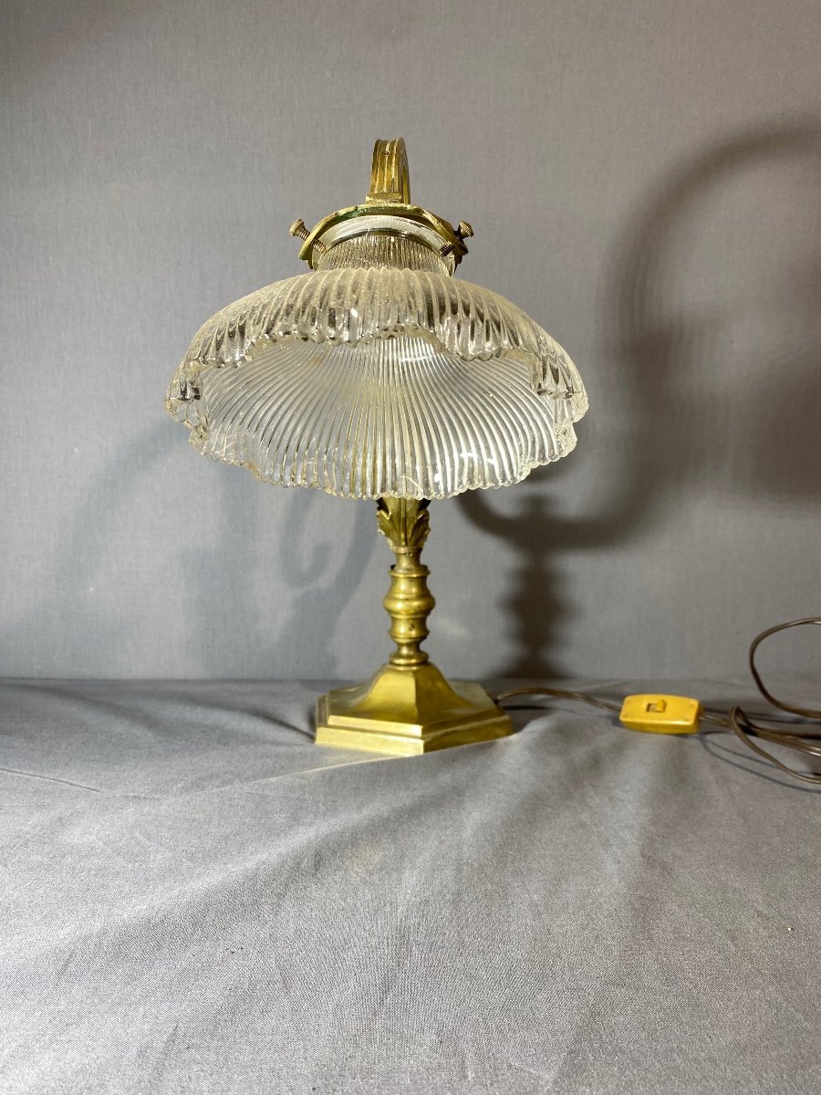 Napoleon III Gilt Bronze Desk Lamp-photo-2