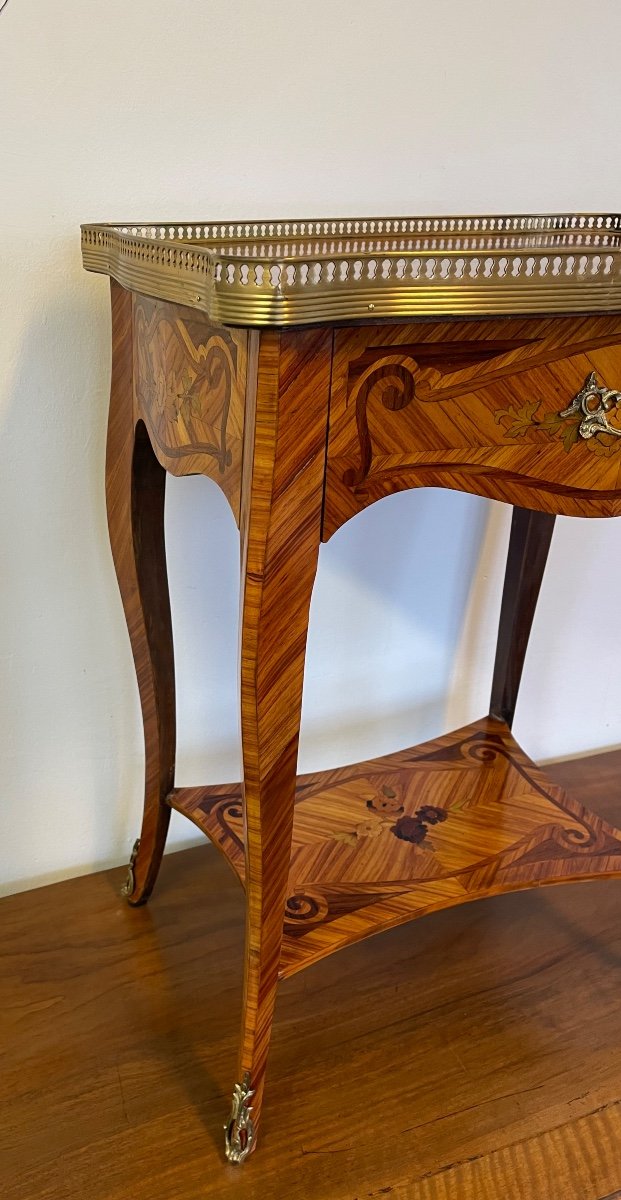 Louis XV Style Side Table Circa 1950-photo-5