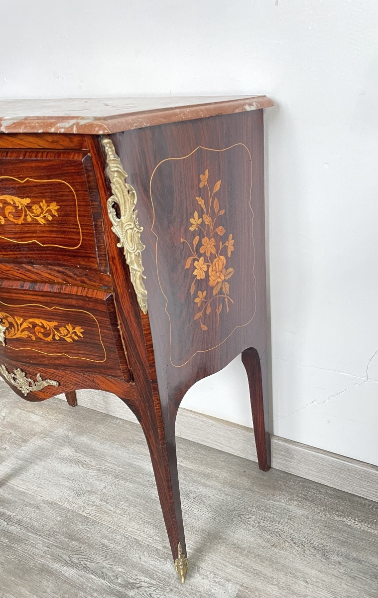Commode Italienne En Palissandre Vers 1850-photo-2
