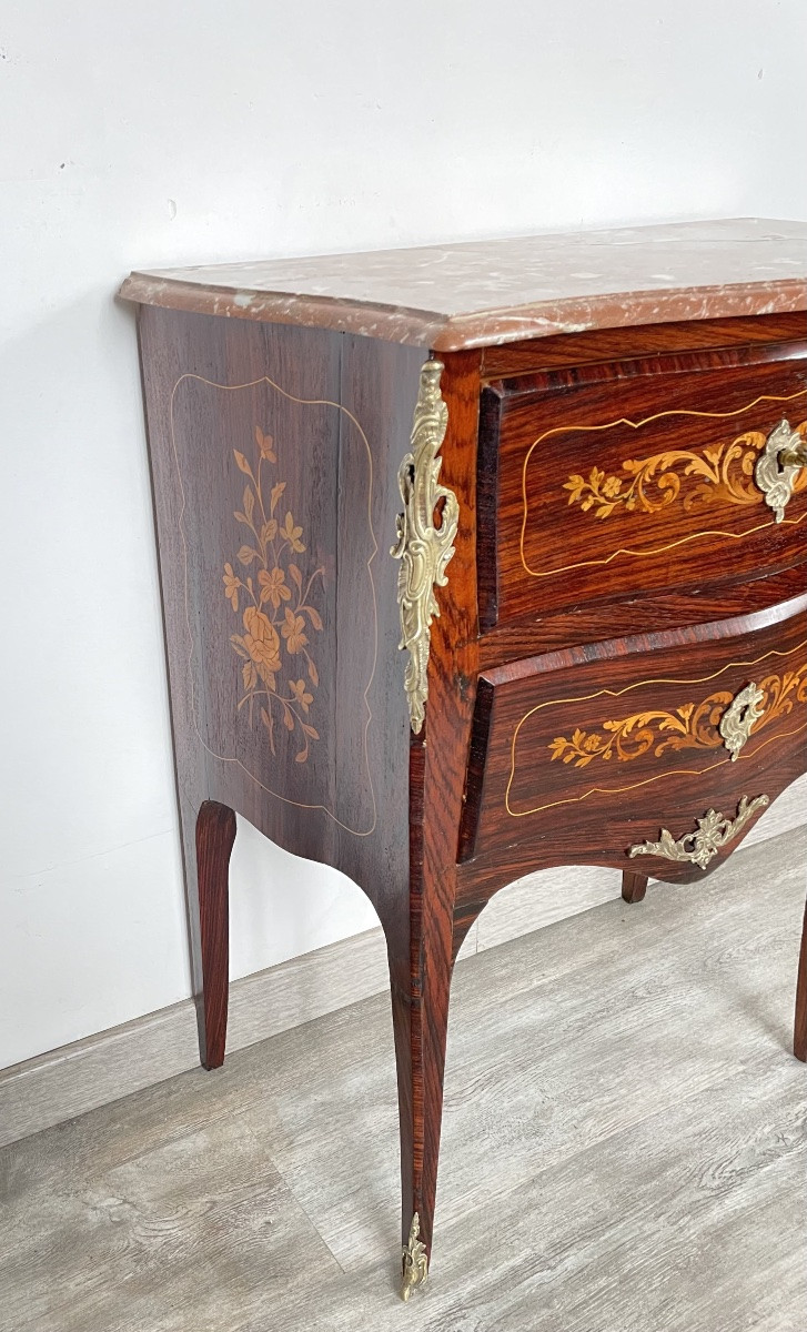 Commode Italienne En Palissandre Vers 1850-photo-3