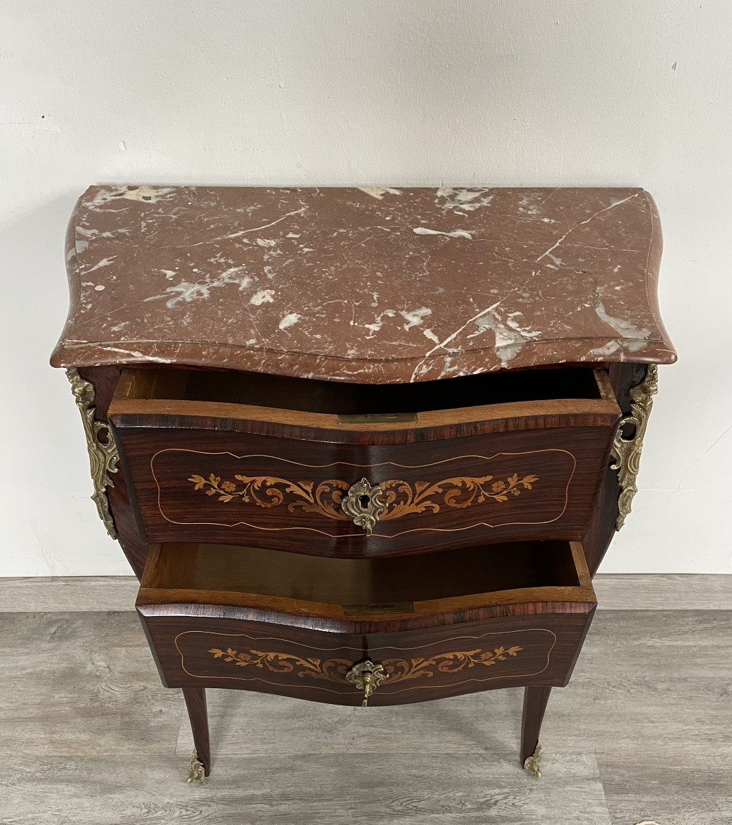 Commode Italienne En Palissandre Vers 1850-photo-4