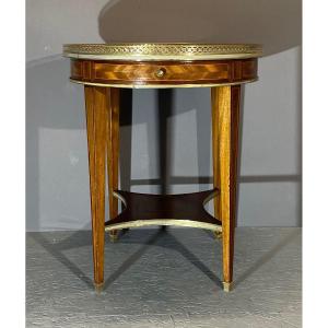 Table Bouillotte De Style Louis XVI