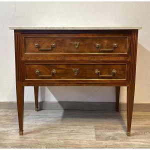 Louis XVI Style Sauteuse Chest Of Drawers 