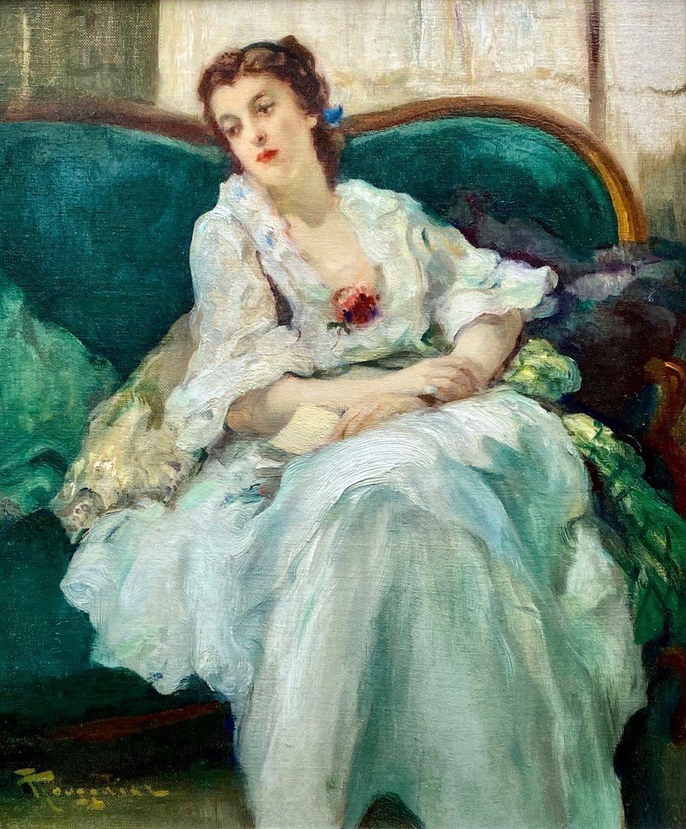 Proantic: Fernand Toussaint, Brussels 1873 – 1956, Belgian Painter,