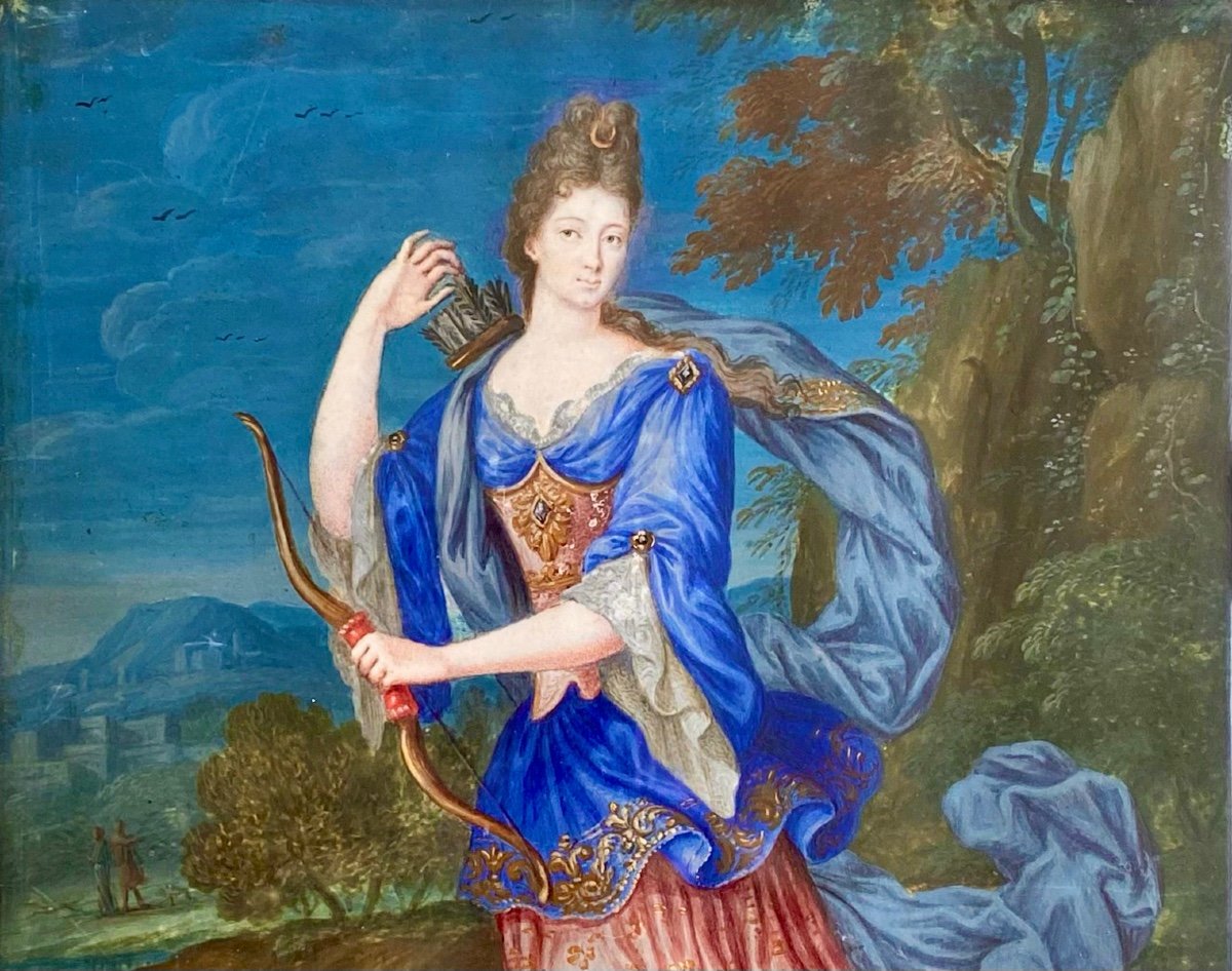 Diane, Déesse De La Chasse - École Française,  Vers 1660-photo-3