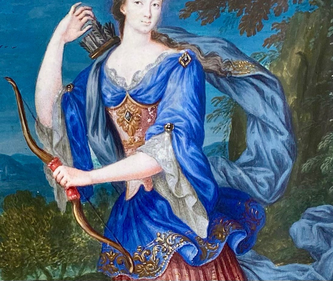 Diane, Déesse De La Chasse - École Française,  Vers 1660-photo-1