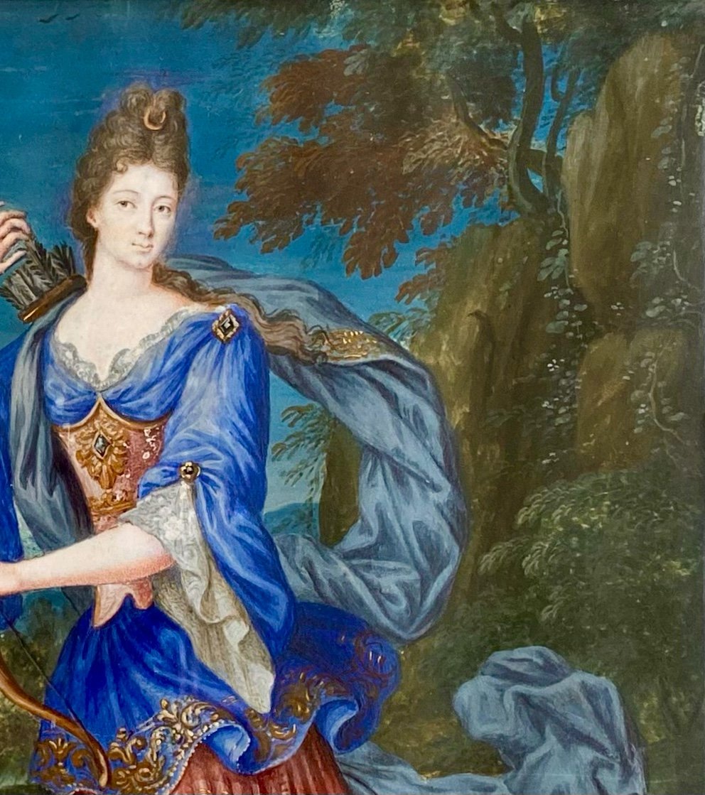 Diane, Déesse De La Chasse - École Française,  Vers 1660-photo-2