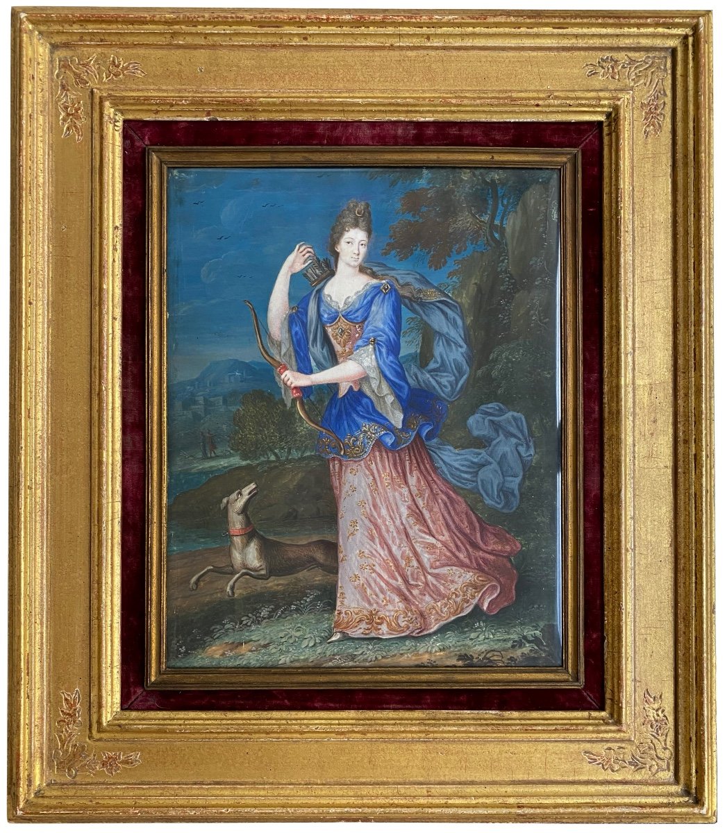 Diane, Déesse De La Chasse - École Française,  Vers 1660