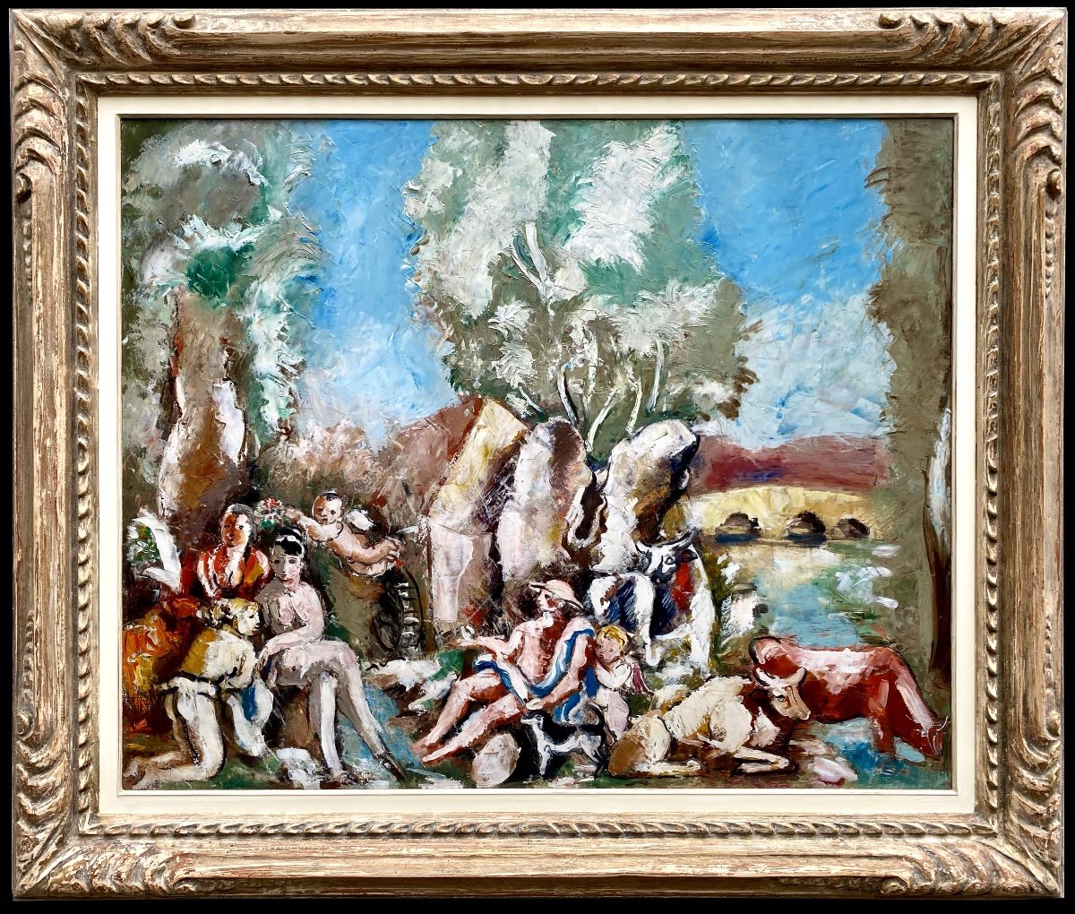 Georges Charles Dufresne (1876 – 1936) - ' The Judgement Of Paris'-photo-3