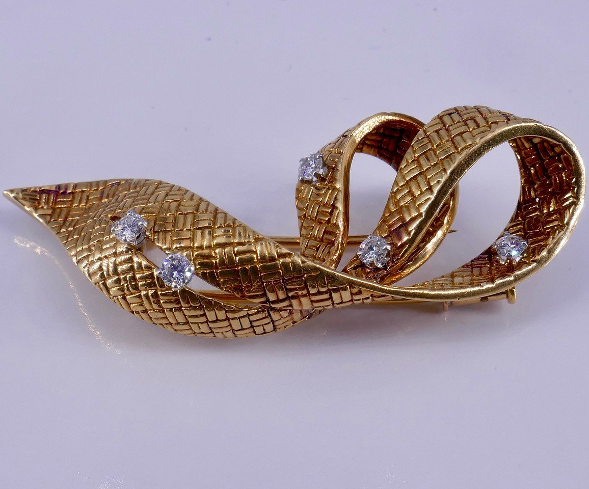 Broche Ganse Boucheron 1950-photo-3