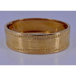 Yellow Gold Opening Bracelet Late 19th Century 