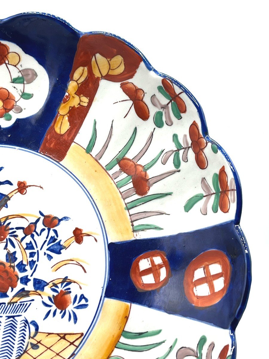 Paire De Plats ,porcelaine Imari  Japon. Epoque XIXè Siècle-photo-1