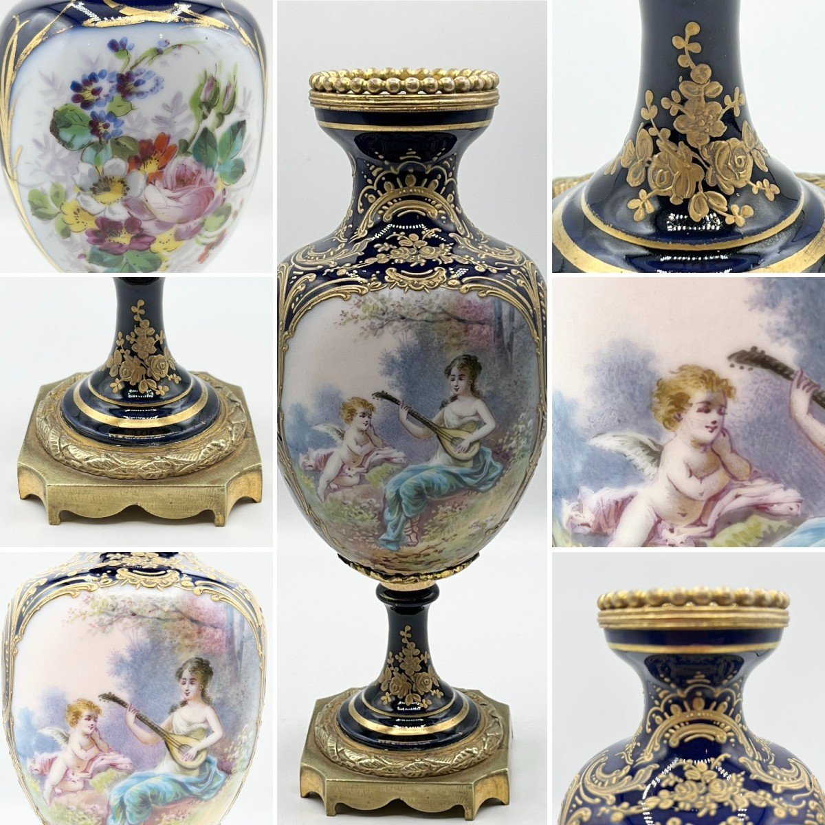 Porcelain Vase. Napoleon III Period