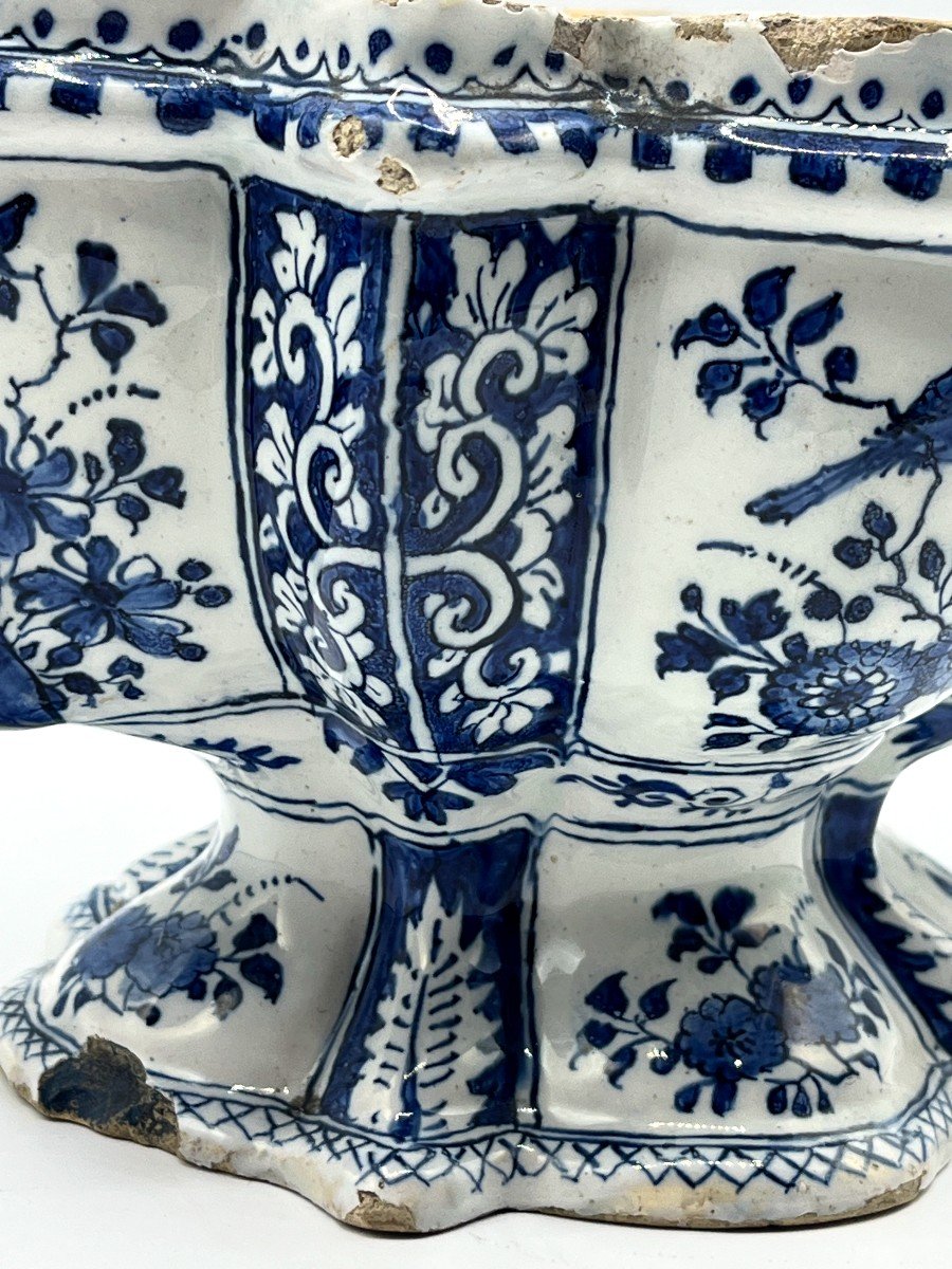 Delft. Coupe En Faïence, à Têtes De Chameaux. Epoque XVIIIè-photo-7