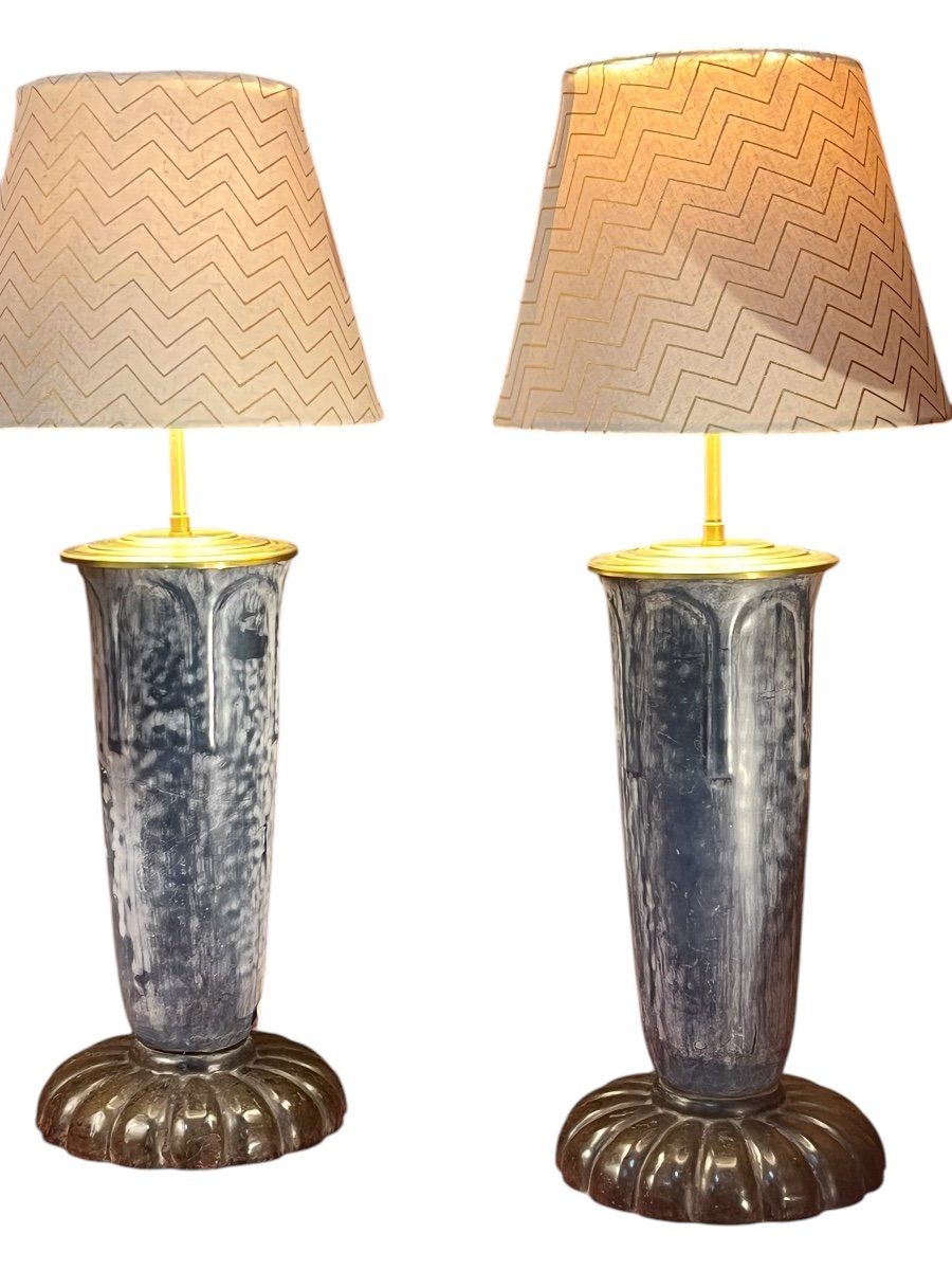 Pair Of Modern Lamps 