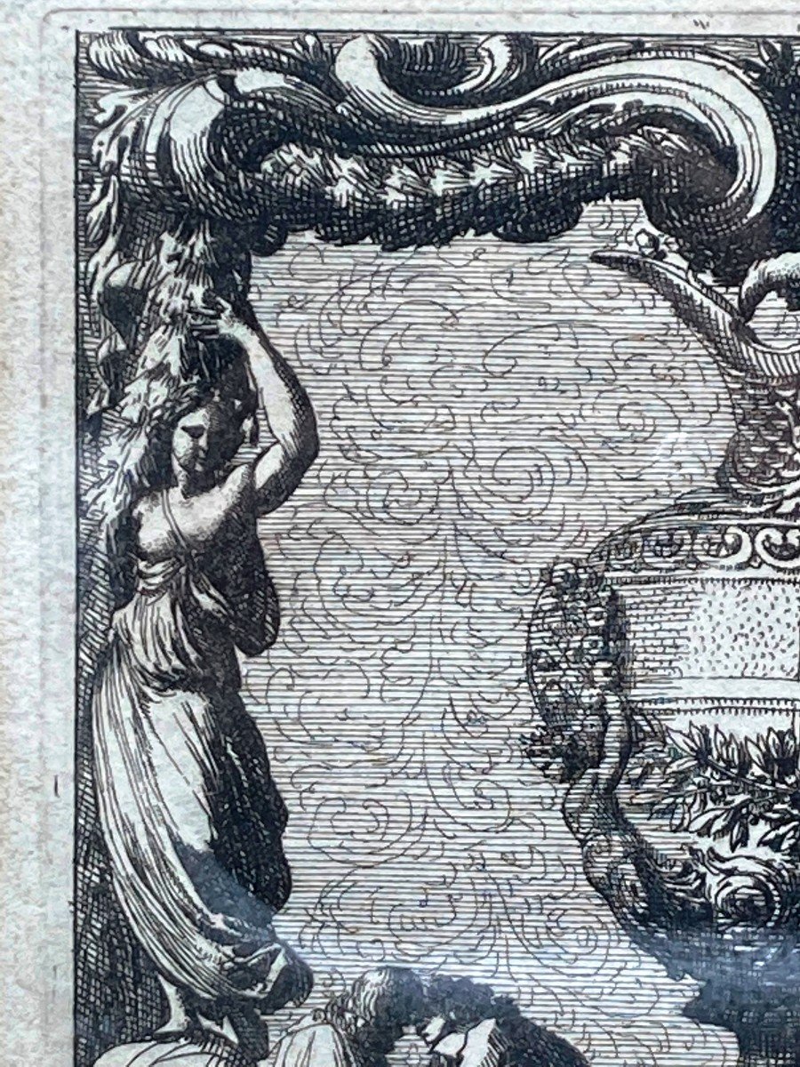 Lepautre. Pair Of Engravings. Period XVIIth Century-photo-6